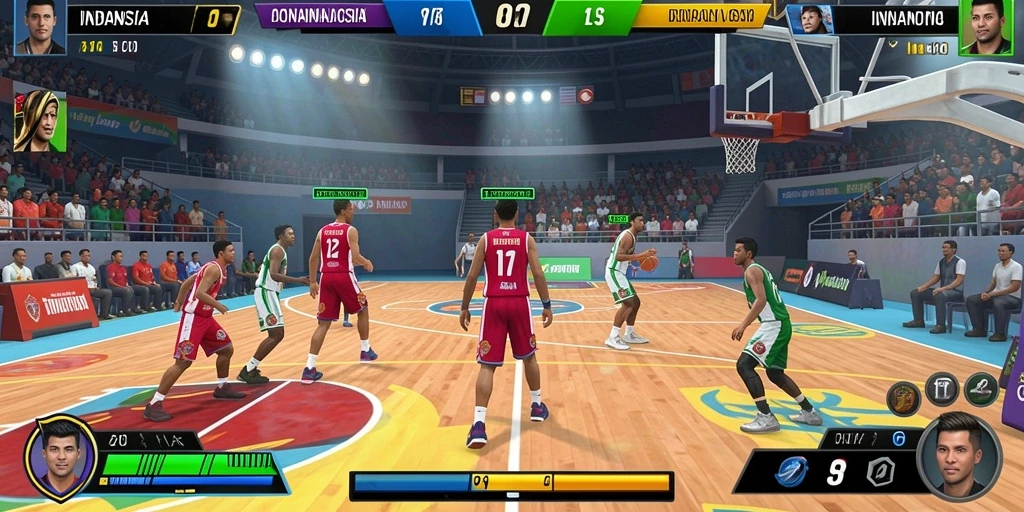 rpwin - Screenshot memperlihatkan tampilan menu kustomisasi karakter.