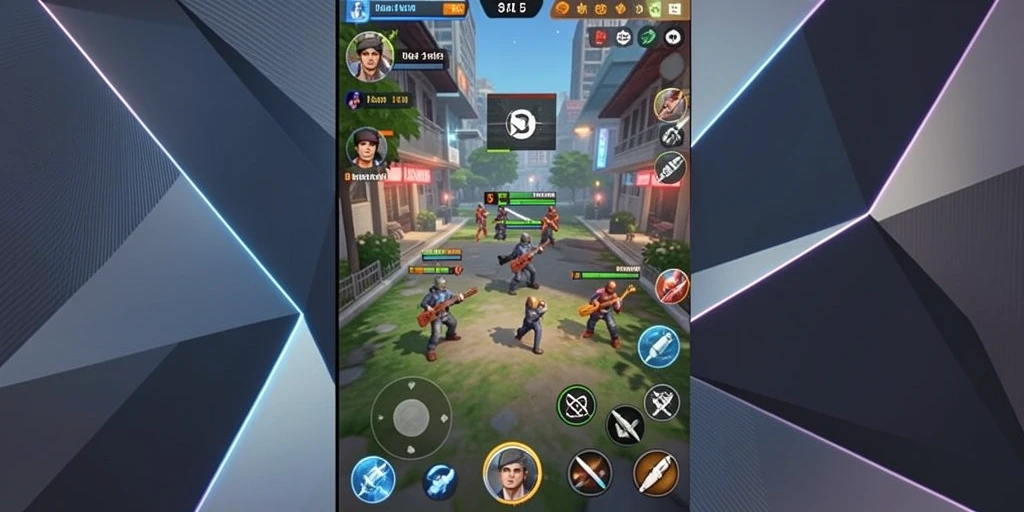 singa8 - Menu gameplay yang mudah dinavigasi.