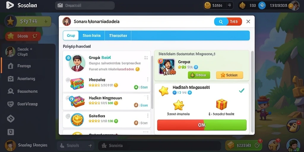 svipsidn - Interface permainan yang ramah pengguna dan intuitif.